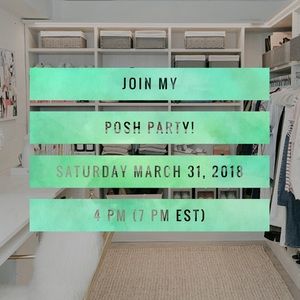 Poshmark PARTY!! 🎉 3/31/18